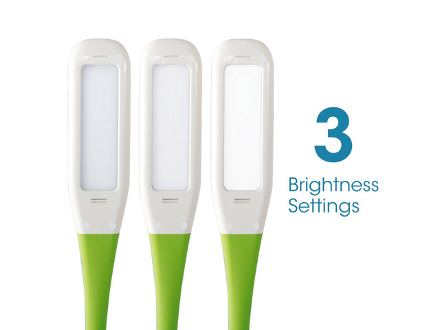 OttLite Organize LED Desk Lamp 3 Brightness Settings, Reduces Eye Strain, 2.1A USB Port Great for Home, Office, Workshop, Dorm