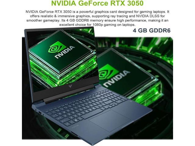HP Victus 15.6' Gaming Laptop, LED 144Hz FHD IPS Display, 8-Core Intel Core i5-12450H, 16GB RAM 1TB SSD, GeForce RTX 3050, Backlit KB, SD Card...