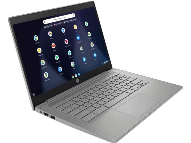 HP Chromebook 14 Inch Laptop for Students Home, Quad-Core Intel Celeron N4120, Intel UHD Graphics 600, 4GB LPDDR4X 4266MHz RAM, 64GB eMMC, HD...