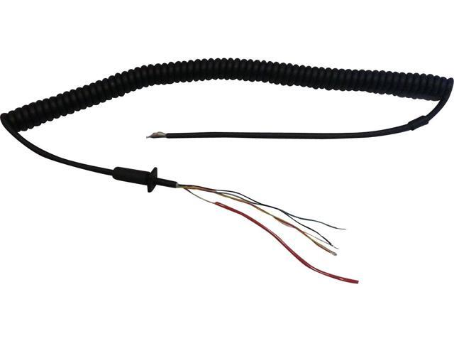 Workman MIL10 6 Wire Replacement Microphone Cord w/Boot