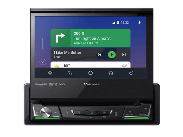 Pioneer - 7" Motorized Android Auto and Apple CarPlay Bluetooth Digital Media (DM) Receiver - Black - image 9