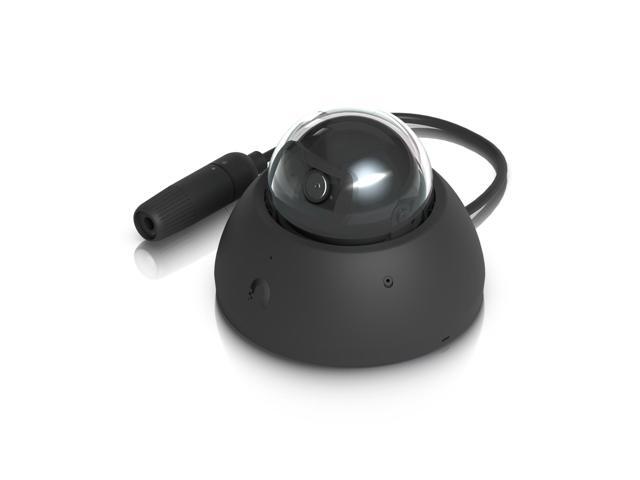 Ubiquiti - AI Dome, 4K PoE dome camera w/ enhanced AI capabilities and long-range IR night vision, Black (UVC-AI-Dome-B)