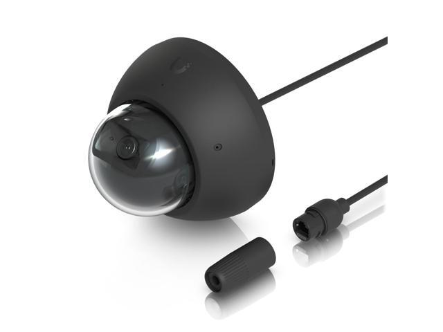 Ubiquiti - AI Dome, 4K PoE dome camera w/ enhanced AI capabilities and long-range IR night vision, Black (UVC-AI-Dome-B)
