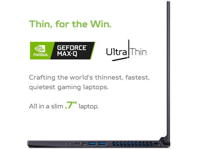 2021 Acer Predator Triton 500 PT515 Gaming Laptop, 15.6' FHD NVIDIA G-SYNC 300Hz Display, 10th Gen Intel Core i7-10750H, 16GB RAM, 1TB PCIe SSD,...
