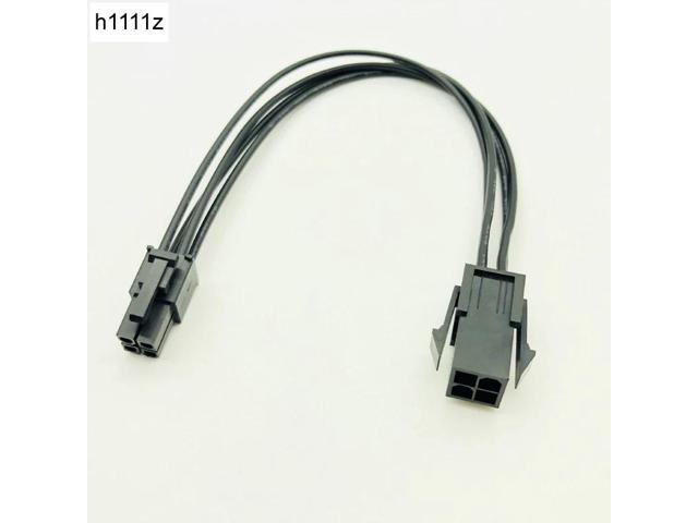 4Pin PC Cable CPU Power Supply Extension Cord Cable Desktop 4 Pin 4P ATX Power Male to Female Connector Cable 20cm UL 18AWG Wire