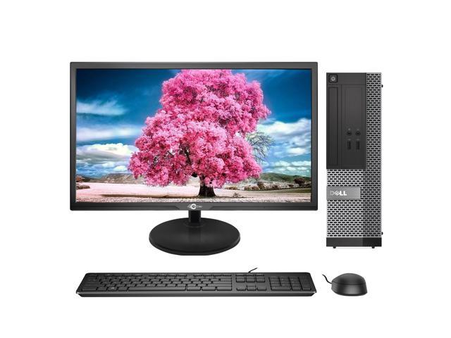 Dell Optiplex 3020 SFF Professional Desktop with 22 Inch Tecnii Monitor Intel i5 -4570@3.20Ghz (Upto 3.60 Ghz) 8GB Memory 500GB HDD /Win 10.