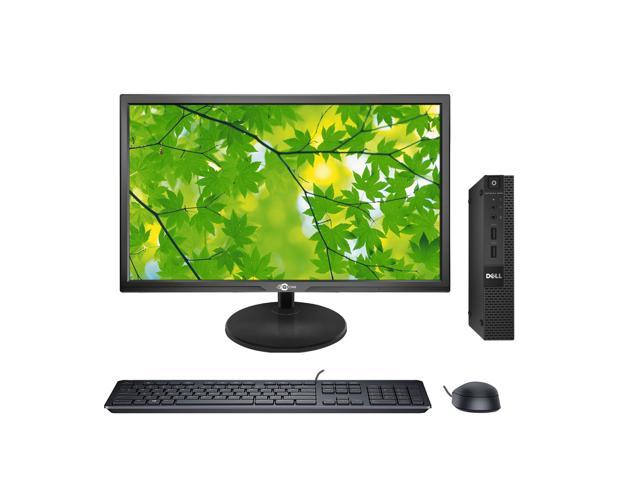 Dell Optiplex 9020 Micro PC Desktop with 22 Inch Monitor (HDMI) Core i7 - 4785T 2.20Ghz Upto 3.20 Ghz 16GB RAM 512GB SSD Win 10 Home New Wired KB.