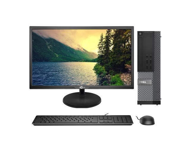 Dell Desktop (9020 SFF ) Grade A PC Core i5 4th Gen 4570 @ 3.20 Ghz (Upto 3.60 Ghz) 16GB Memory 1TB HDD With 22 Inch Monitor(HDMI) Win 10 Home.