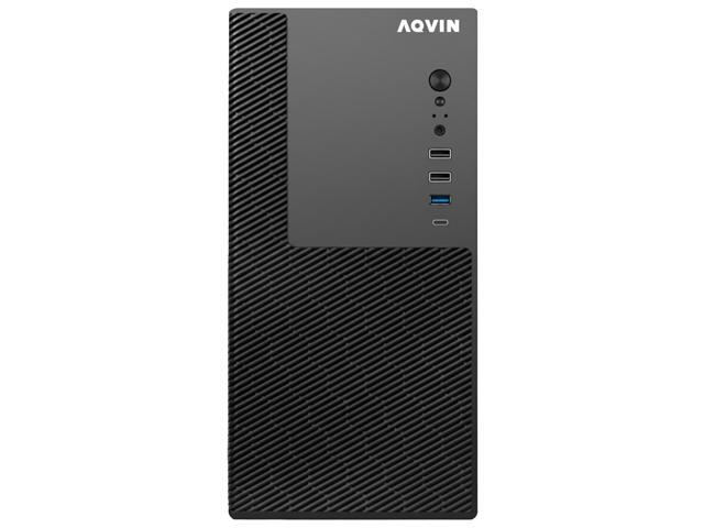 AQVIN MTX60 Business Desktop PC Tower with 24' Monitor Intel Core i7 Up to 4.60GHz 16GB DDR4 RAM 512GB SSD WiFi & Bluetooth Windows 11 Pro