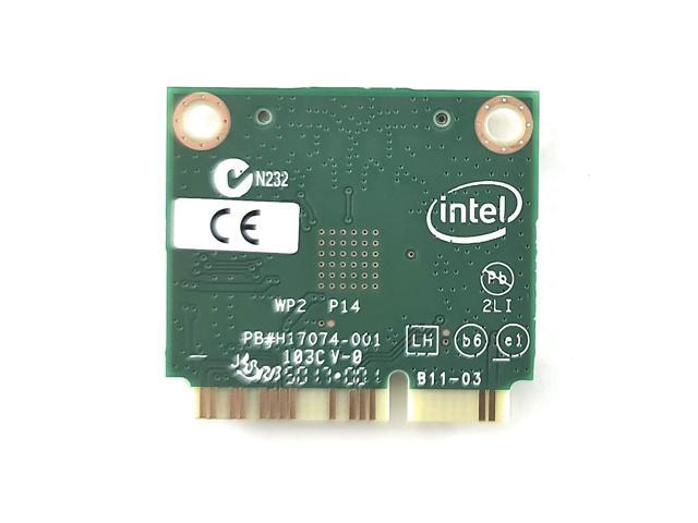 Intel 7260.HMW Dual Band Wireless-AC 7260 Network Adapter PCI Express Half Mini Card 802.11 b/a/g/n/ac