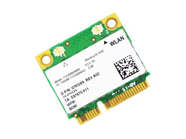 HighZer0 Electronics Wireless-N 1030 Half Mini PCIe Network Card 300 Mbps with Bluetooth Support HMC WLAN Replacement Part 1230BNH Wi-Fi Card...