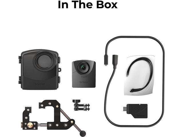 Brinno BCC2000 Plus Construction Camera Bundle Includes: Full HD TLC2000 Time Lapse Camera, 32-ft Extender Kit, Clamp Mount & Waterproof Case ...