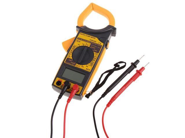 Victor DM6266 AC/DC Digital Clamp Electronic Tester Meter Tool 200A/1000A DMM Voltmeter LCD Multimeter Clamp Meter