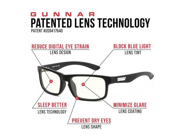 Gunnar Enigma Enigma Computer Glasses with liquet Lenses - Block Blue Light, Anti-Glare, minimize Digital Eye Str