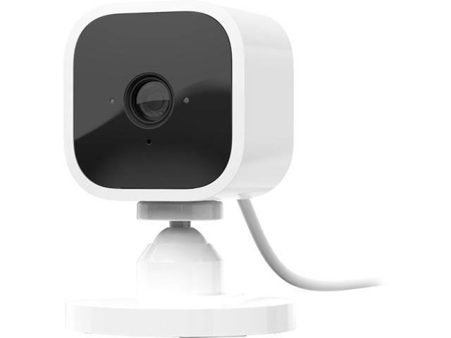 Blink - Mini - Compact indoor plug-in smart security camera, 1080p, night vision, motion detection, 2 way audio – 1 cam - White - image 3