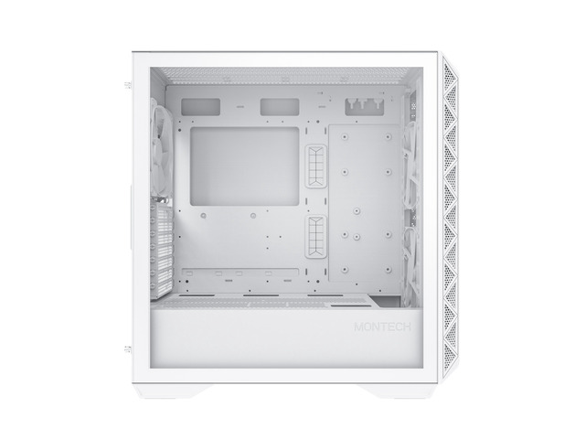 Montech AIR 903 BASE, E-ATX Mid Tower Case, High Airflow with Max Capacity, 3x 140mm PWM Fans Pre-installed, Tempered Glass Side Panel, Mesh Front,...
