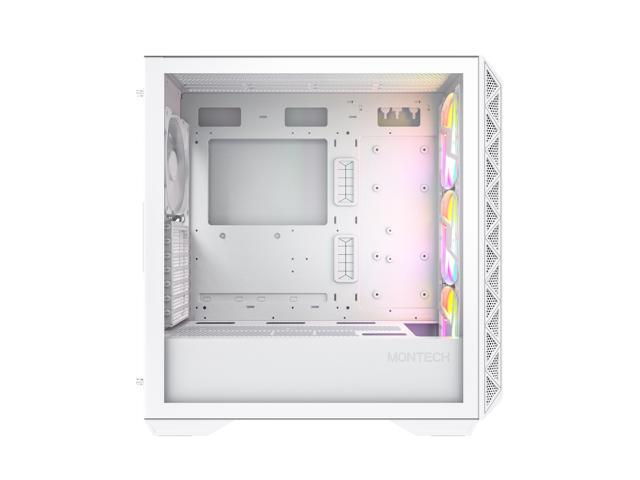 Montech AIR 903 MAX, E-ATX Mid Tower Case, High Airflow, 3x 140mm ARGB PWM & 1x 140mm PWM Fans Pre-installed, Tempered Glass Side Panel, Mesh...