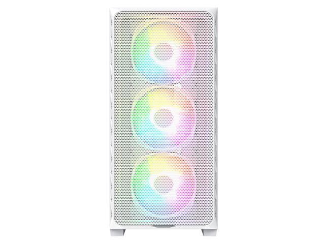 Montech AIR 903 MAX, E-ATX Mid Tower Case, High Airflow, 3x 140mm ARGB PWM & 1x 140mm PWM Fans Pre-installed, Tempered Glass Side Panel, Mesh...