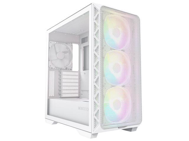 Montech AIR 903 MAX, E-ATX Mid Tower Case, High Airflow, 3x 140mm ARGB PWM & 1x 140mm PWM Fans Pre-installed, Tempered Glass Side Panel, Mesh...