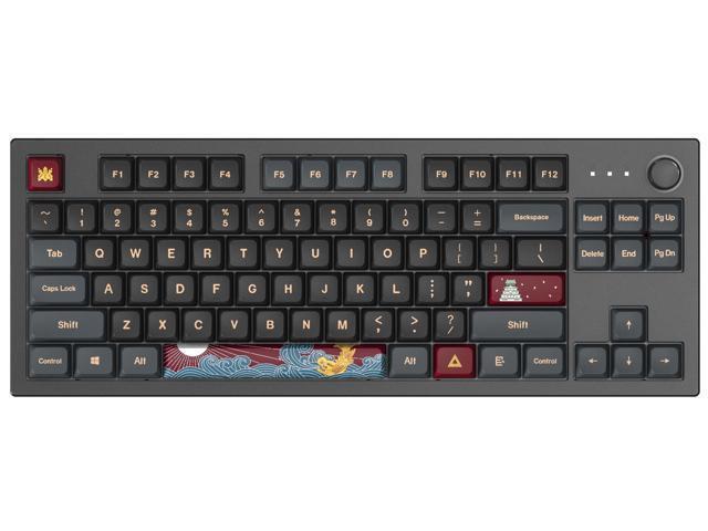 Montech MKey TKL Mechanical Gaming Keyboard: Customizable RGB LED, Premium MDA Profile PBT Keycap, Engineered Acoustics, Hot-Swappable Gateron G...