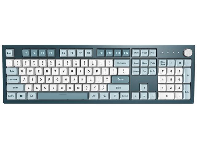 Montech MKey Mechanical Gaming Keyboard: Customizable RGB LED, Premium MDA Profile PBT Keycap, Engineered Acoustics, Hot-Swappable, Gateron G Pro...