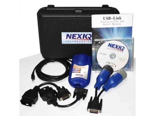 Nexiq USB Link Vehicle Interface 125032 Full Kit, All Software and Adapters