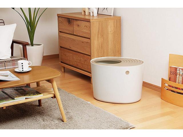 IRIS Top Entry Cat Litter Box with Cat Litter Scoop