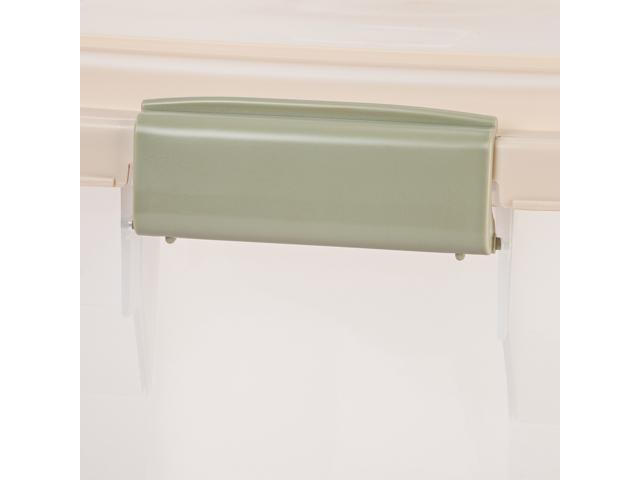 IRIS Premium Airtight Pet Food Storage Container, 67-Quart, Almond