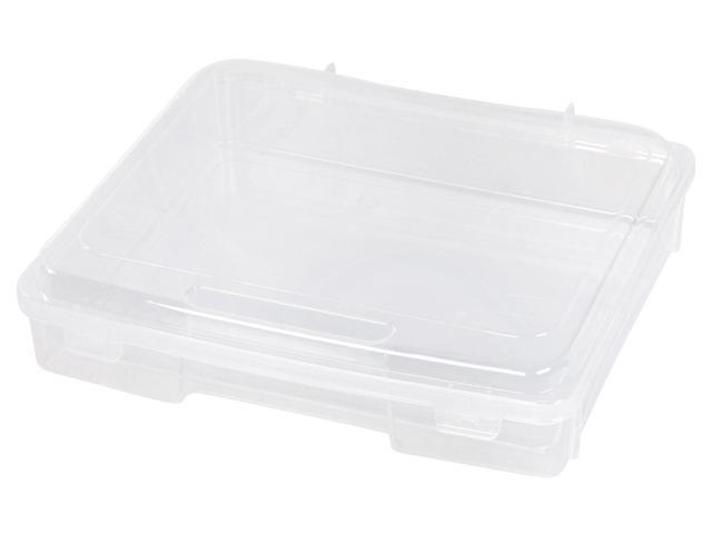 IRIS USA 8.5' x 11' A4 Paper Portable Project Case, Clear