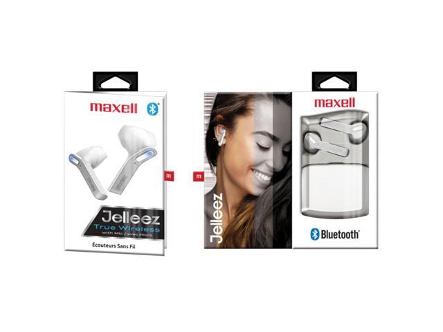 Jelleez True Wireless Earbuds/Headphones Bluetooth Connectivity Comfort Fit- White