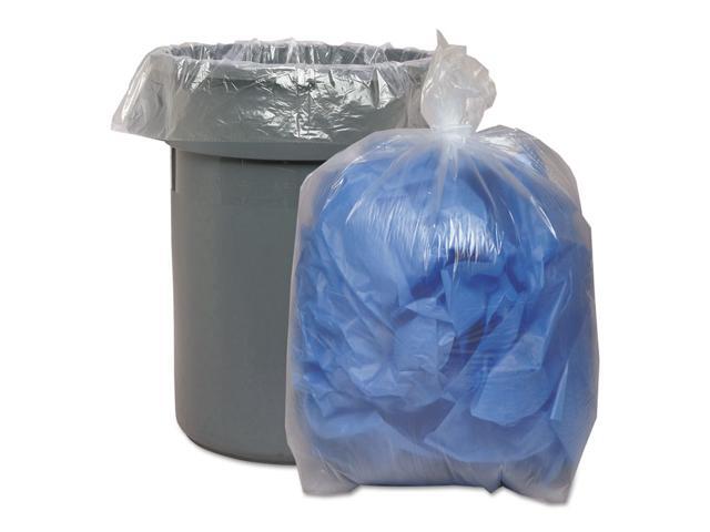 Boardwalk Low Density Repro Can Liners 40x48 40-45 gal 1 mil Black 10/Roll 10Rl