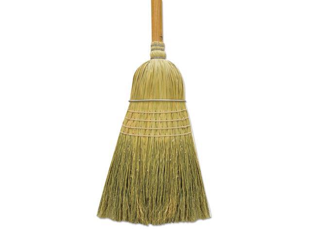 Boardwalk BR10001 100% Corn Warehouse Brooms, 60 Inch, Black/Natural, 6/Carton