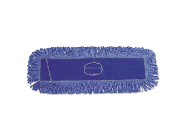 Boardwalk Dust Mop Head Cotton/Synthetic Blend 48' x 5' Blue 1148