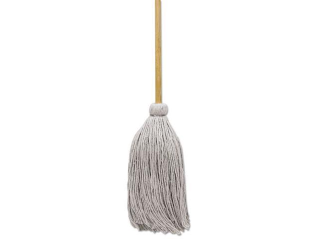 Boardwalk Mop Head, Cotton, Cut-End, White, #16 Handle Deck, 12/carton BWKCD50016S Includes 12 mops per case.