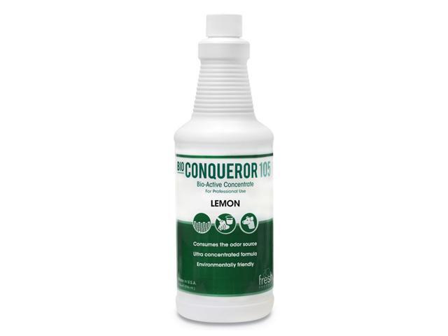 Fresh Products Bio Conqueror 105 Enzymatic Odor Counteractant Concentrate, Citrus, 32 oz, 12/CT