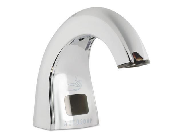 One Shot Soap Dispenser Touch Free Foam 11 x 14 x 3.5 Chrome 1938171