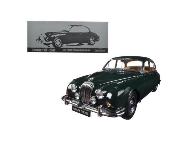1967 Daimler V8-250 British Racing Green Left Hand Drive 1/18 Diecast Model Car by Paragon