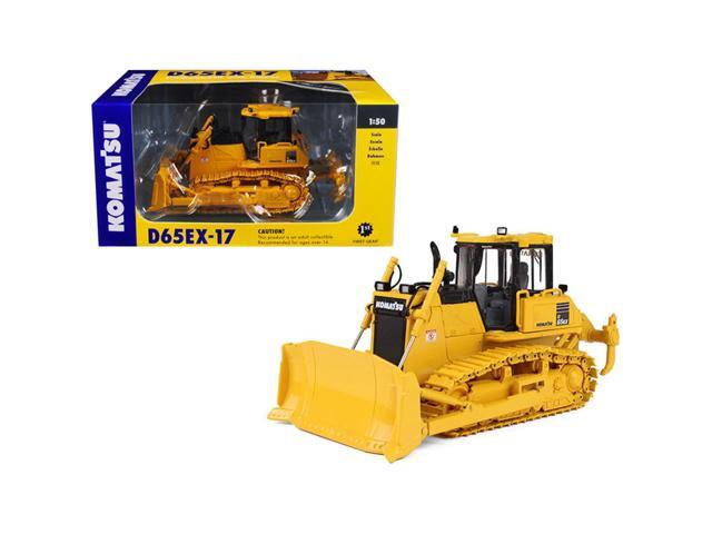 Komatsu D65EX-17 Sigmadozer with Ripper 1/50 Diecast Model by First Gear