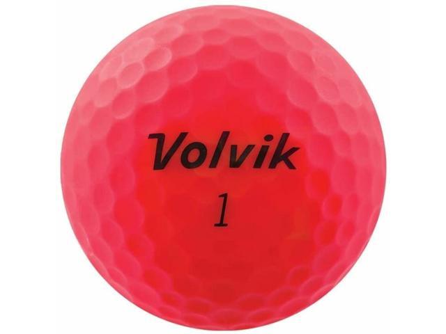Volvik 9530 Volvik 2020 Vivid 3 Pc Golf Balls Matte Pink