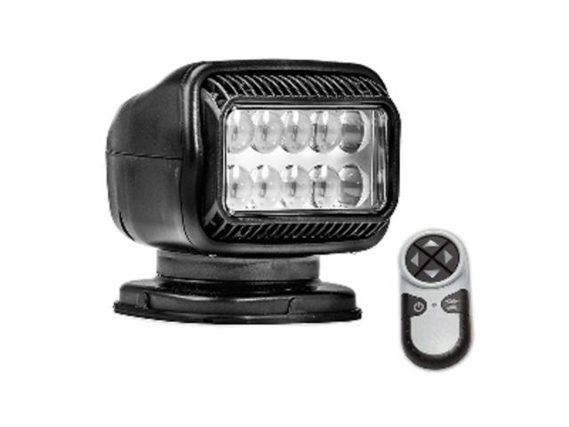 Golight Radioray Gt Series Permanent Mount - Black Led - Wireless Handheld Remote