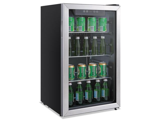 3.4 Cu. Ft. Beverage Cooler, Stainless Steel/Black ALERFBC34