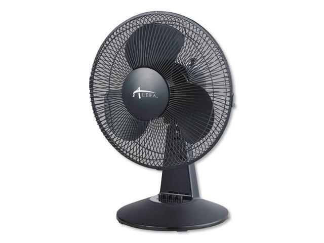 Alera 12' 3-Speed Oscillating Desk Fan Plastic White FAN122W