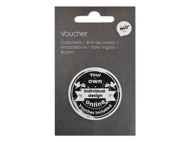Custom Stamp Voucher, For Use with NIO 071509 Stamp 071596