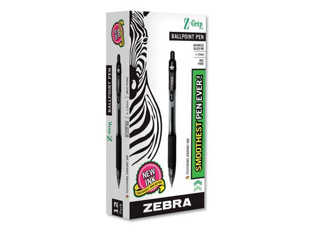 ZEBRA PEN CORP. Z-Grip Retractable Ballpoint Pen Assorted Ink Medium 48/Pack 22048
