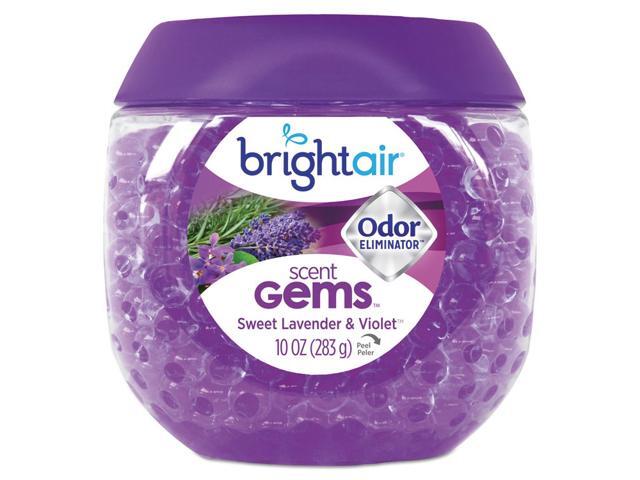 BRIGHT Air Scent Gems Odor Eliminator Sweet Lavender & Violet 10 oz 900426EA