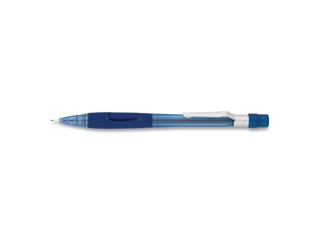 Pentel Quicker Clicker Mechanical Pencil 0.9 mm Transparent Burgundy Barrel PD349TB