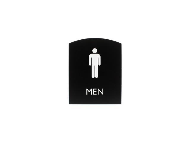 Lorell Sign, Men, 6-4/5'Wx8-1/2'Lx4/5'H, Black (LLR02676)