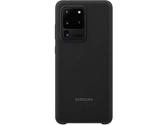 Samsung Genuine Silicone Cover Case For Galaxy S20 Ultra Black EF-PG988TBEGUS