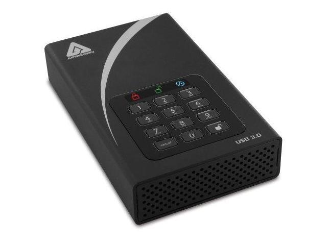 Apricorn Aegis Padlock DT 10TB USB 3.0 Encrypted Desktop Drive