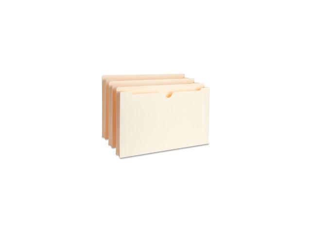 Business Source File Pockets Straight Tab 1-1/2' Exp. 300 Cap. Lgl 50/BX MLA 65802